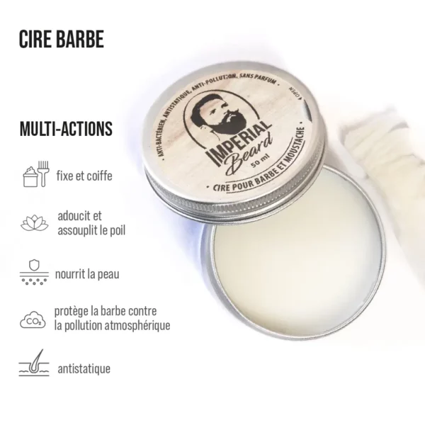 BARBE : Cire hydratante : 50ml – Image 4