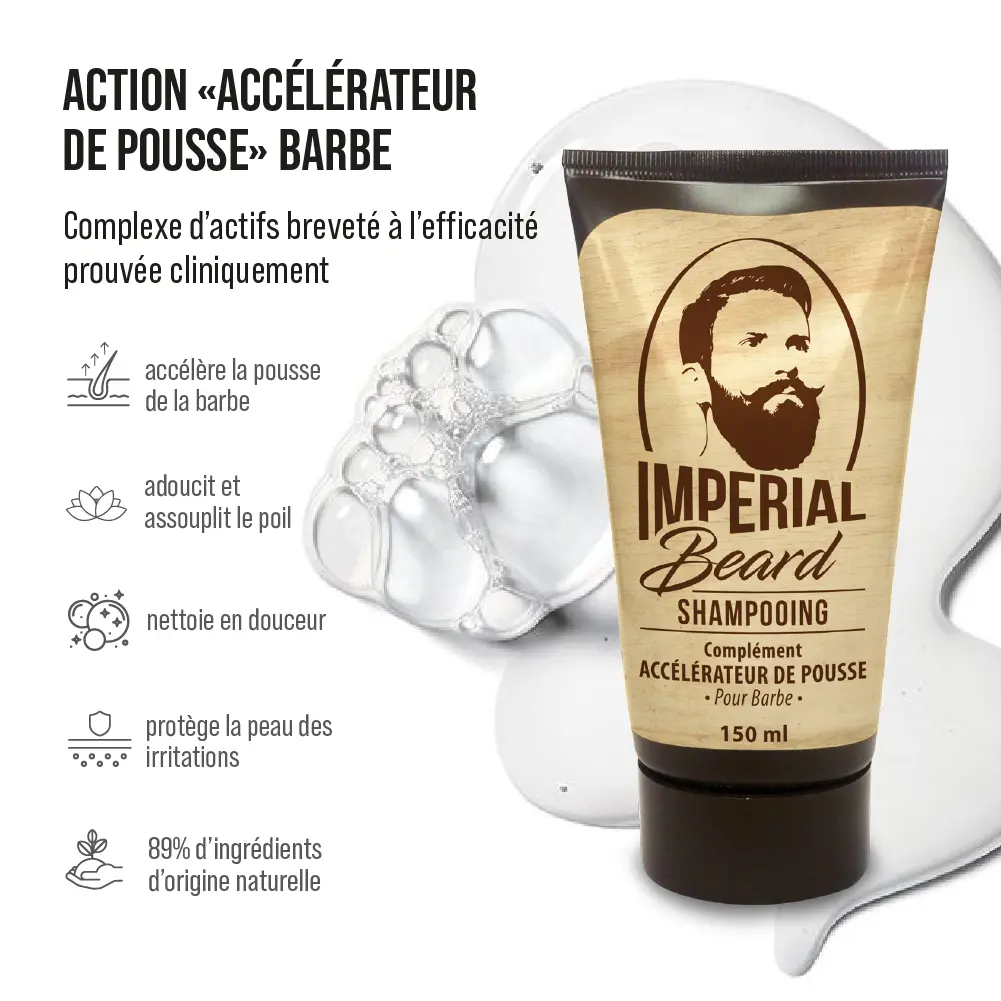 TROUSSE.ACC.IMP.BEARD Trousse Accélérateur de Pousse pour Barbe et